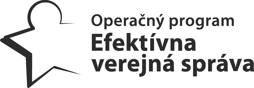 Logo of SK gov programme; Operačný program Efektívna verejná správa